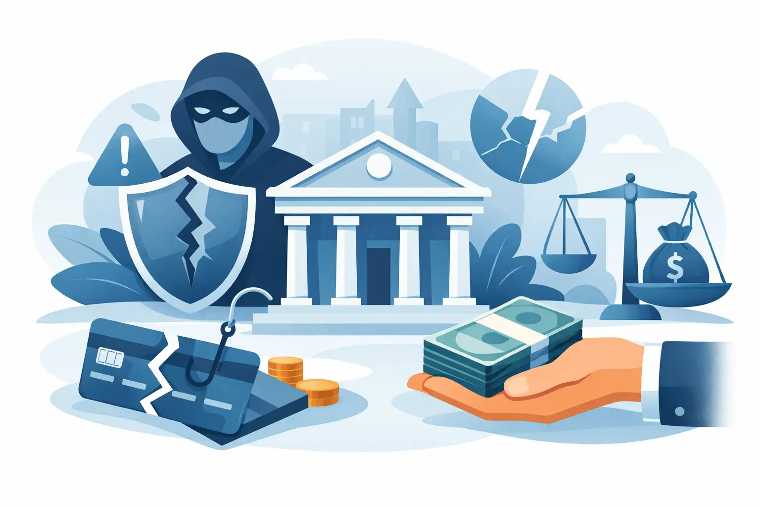 Golpe bancário tem indenização?